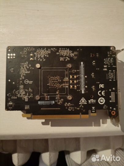 Nvidia GTX 1050 ti от компании MSI