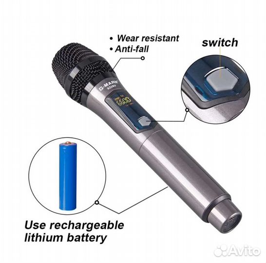 G-Mark X220U - набор из 2 микрофонов (караоке)