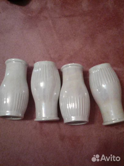 Стаканчики перламутровые для люстры 4 шт