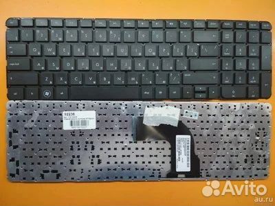 Клавиатура для ноутбука HP DV7-7000 без рамки
