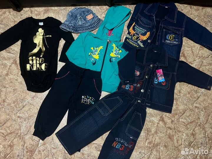 Пакет вещей для девочки 92