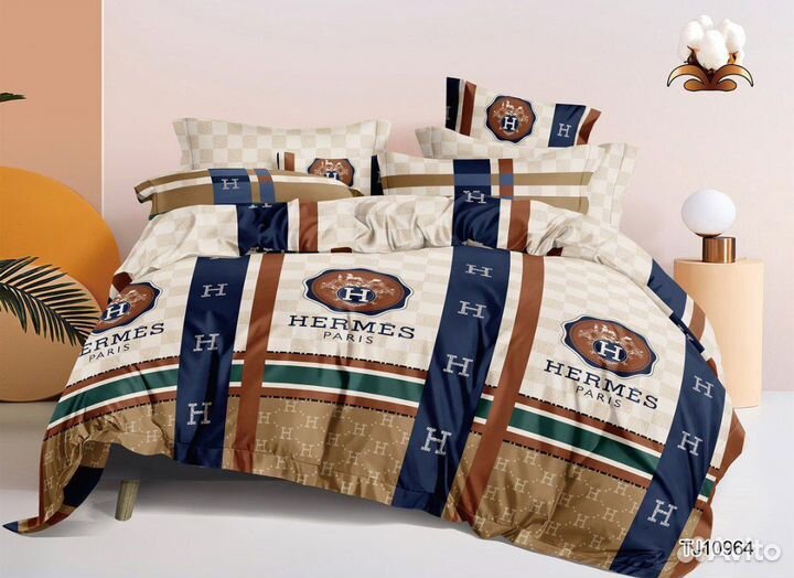 Постельное бельё новое страйп-сатин