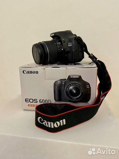Зеркальный фотоаппарат canon 600d