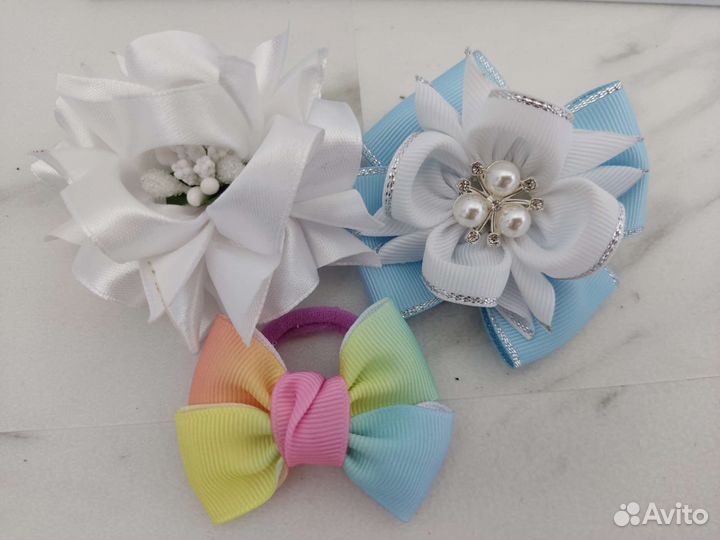 Набор резинок для волос, банты