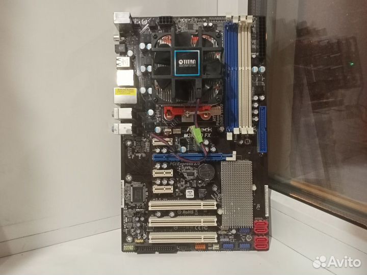 Материнская плата ASRock M3N78D FX+процессор