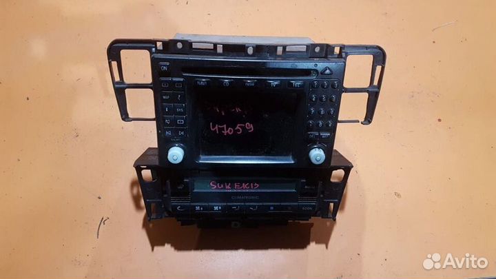 Магнитола штатная на Skoda Superb