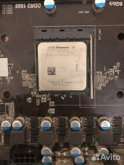 Процессор AMD Phenom ii x4 965