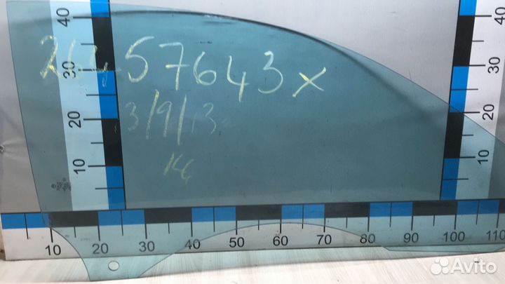 Б/У Стекло правой двери MB C209 CLK coupe