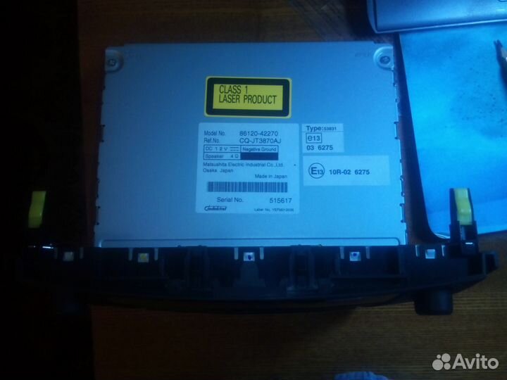 Штатная магнитола