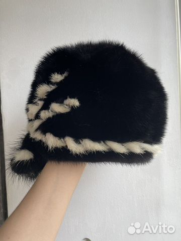 Шапка норковая женская