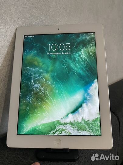 iPad 4 64Gb Wi-Fi+Sim White A1460 iOS 10.3.4 83%