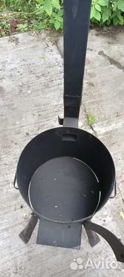 Печь с казаном