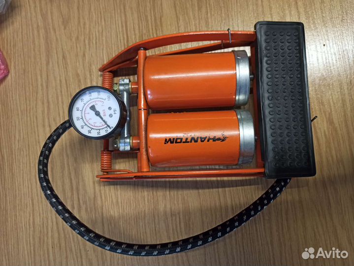 Насос для велосипеда с манометром