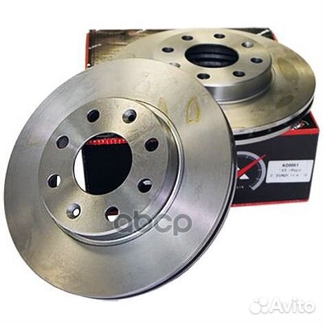 Диск торм. ssangyong rexton 02- перед.вент.(d2