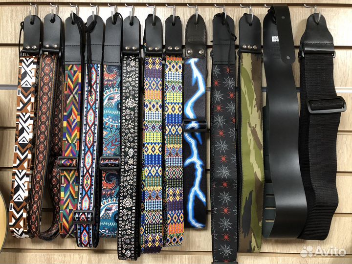 Ремень для гитары, укулеле, бас и электрогитар