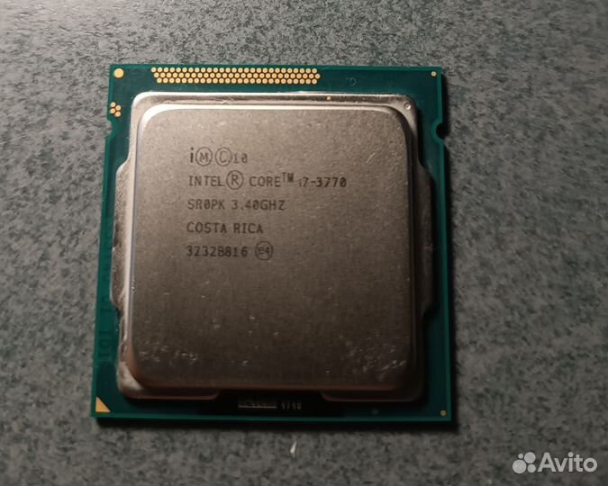 Процессор intel core i7 3770 LGA1155