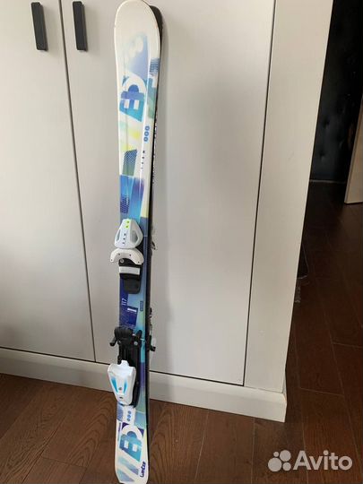 Горные лыжи детские, ботинки, шлем горнолыжный