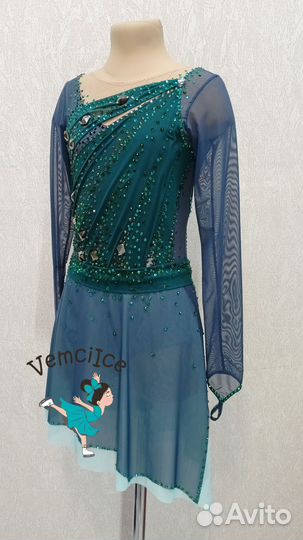 Платье для фигурного катания 140/146