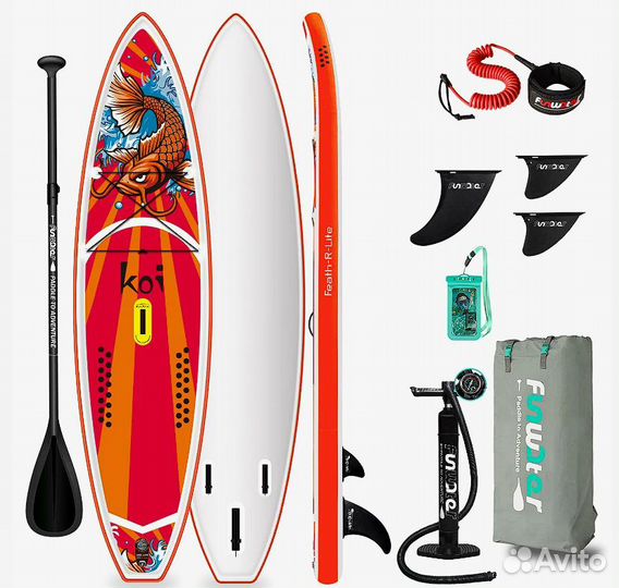 Надувная сап доска 11'6 Новая партия 2024