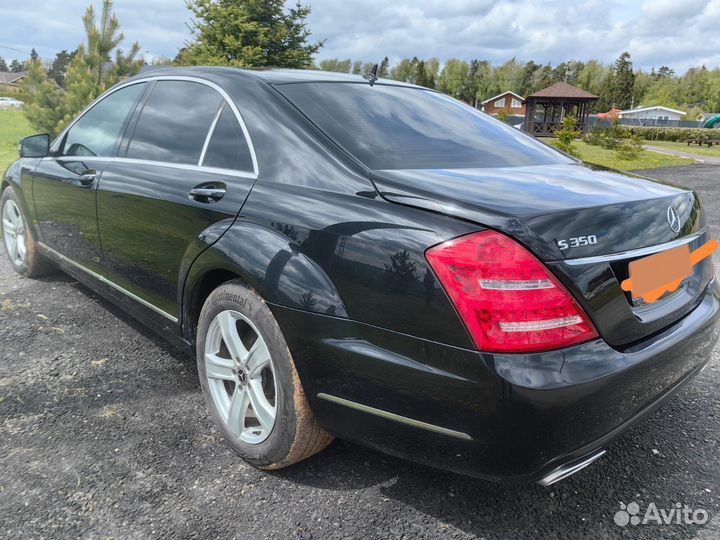 Mercedes-Benz S-класс 3.5 AT, 2009, 260 000 км