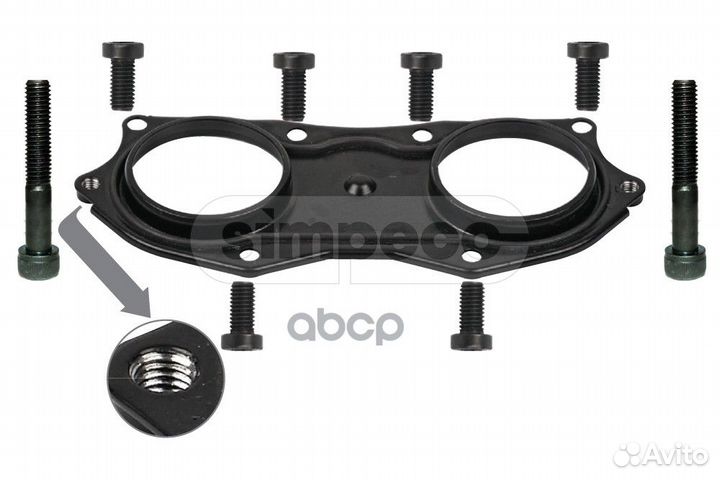 Крышка толкателей суппорта с болтами (8 шт) HCV