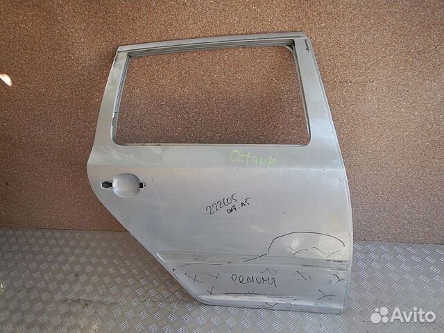 Дверь задняя правая, Skoda -octavia A5 (1Z) (04)