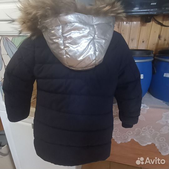 Пуховик для девочки 134
