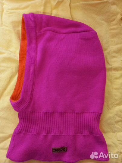 Капор,Шапка шлем, балаклава, 2хсторонняя