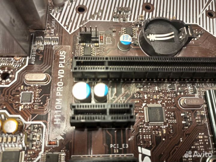 Материнская плата h110