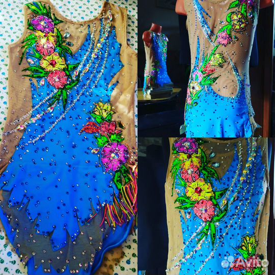 Купальник новый для гимнастики 136