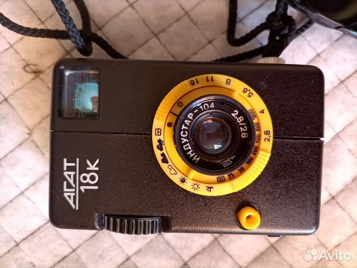 Пленочный фотоаппарат СССР Агат18к