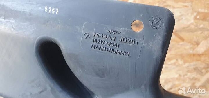 Воздухозаборник (наружный) Nissan Qashqai (J10) 2