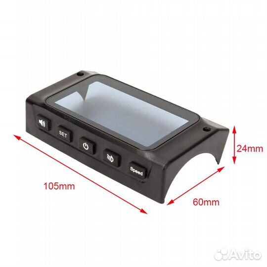 Корпус дисплея (пластик) для Kugoo S2/S3/PRO