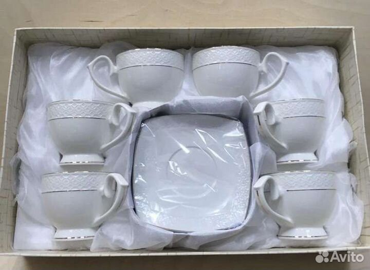 Набор чайный 12пр. в подарочн.коробке