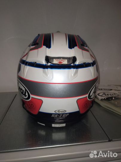 Мотошлем arai helmet RX-7 GP YF design размер XL