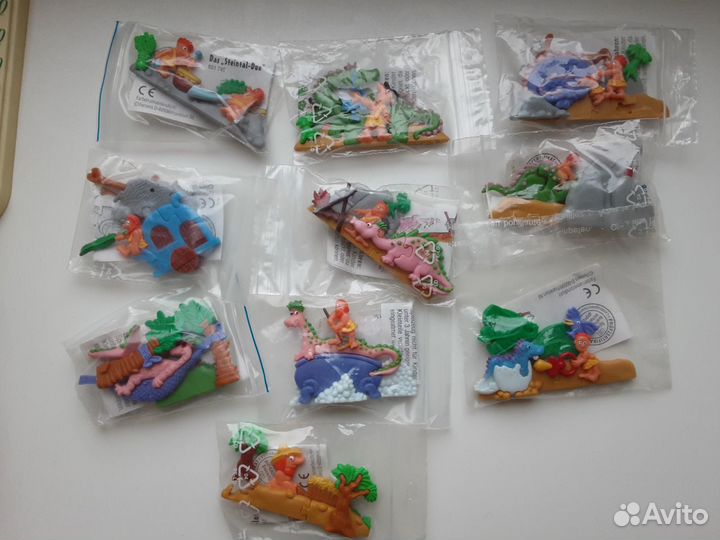 Киндер сюрприз динозавры