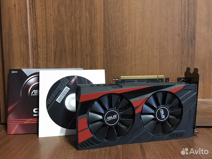 Видеокарта asus expedition geforce GTX 1050 OC 2GB