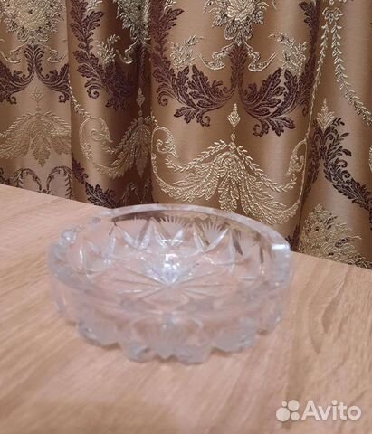 Хрустальная пепельница