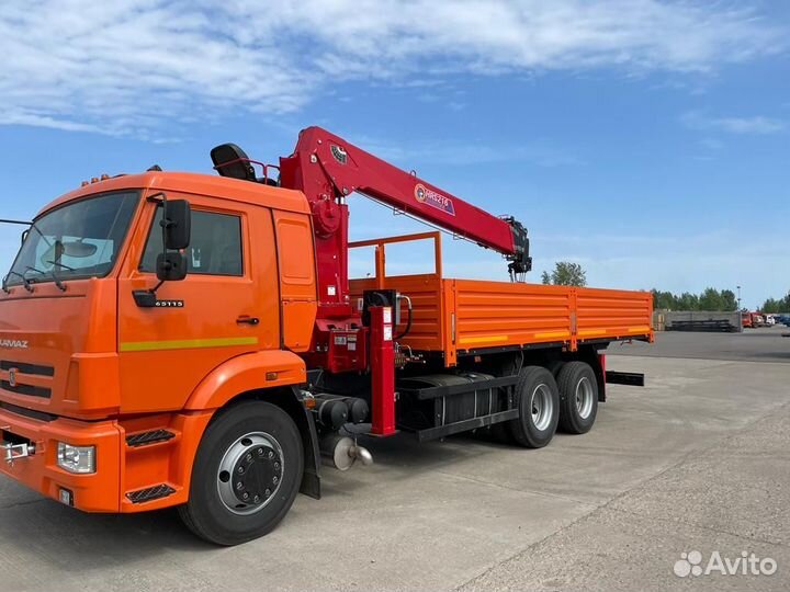 КамАЗ 65115 с КМУ, 2023