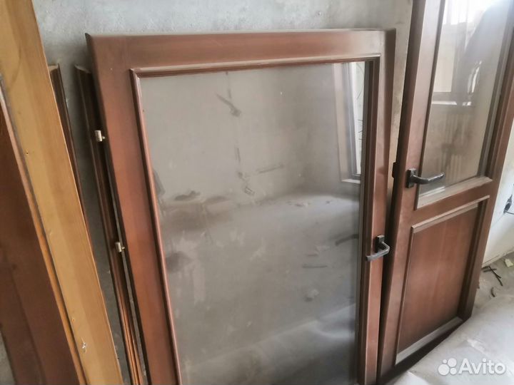 Балконный блок окно дверь