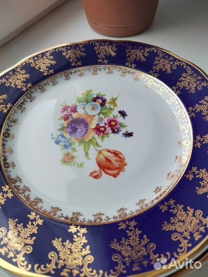 Тарелки сервиз Полевой цветок Leander новые