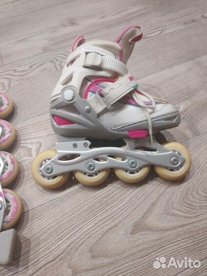 Роликовые коньки детские раздвижные