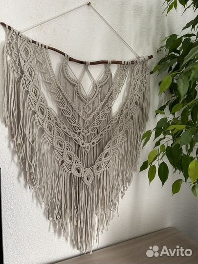 Макраме панно