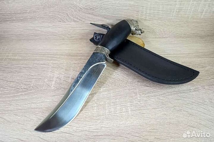 Нож охотничий кованая сталь