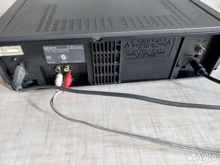 Видеомагнитофон sony slv