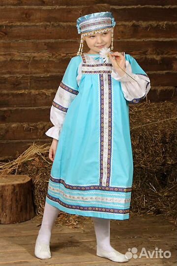 Русско-народный костюм на детей и взрослых