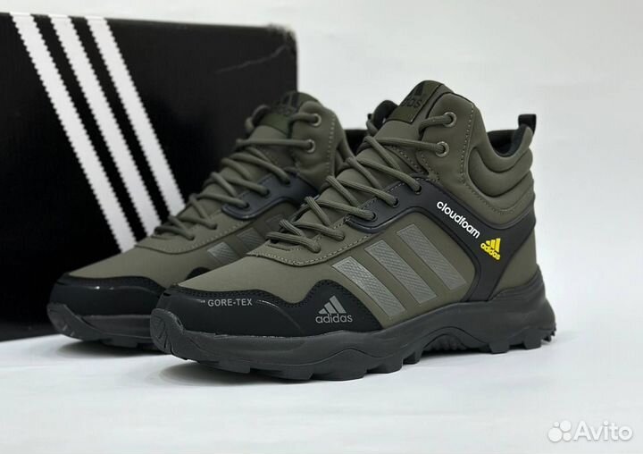 Кроссовки мужские зимние Adidas с мехом