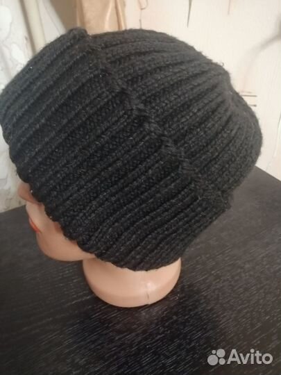 Шапка мужская(ручная вязка)