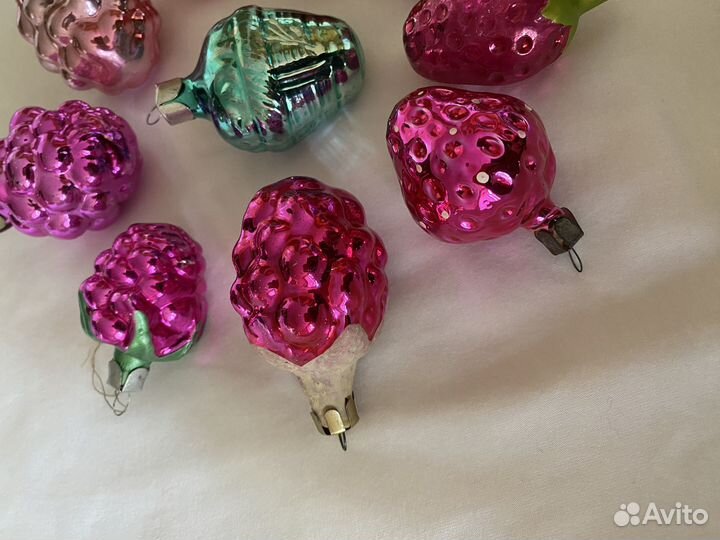 Елочные игрушки СССР 'Лукошко'