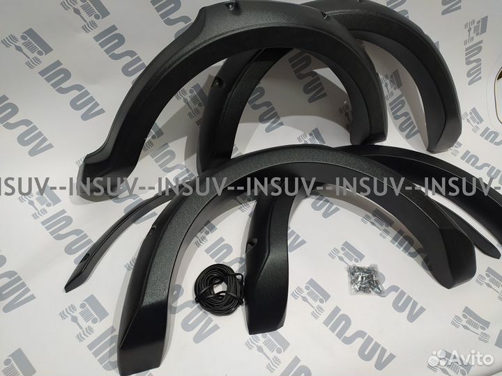 Расширители арок (антилаптеры) на ниву 2131, ABS